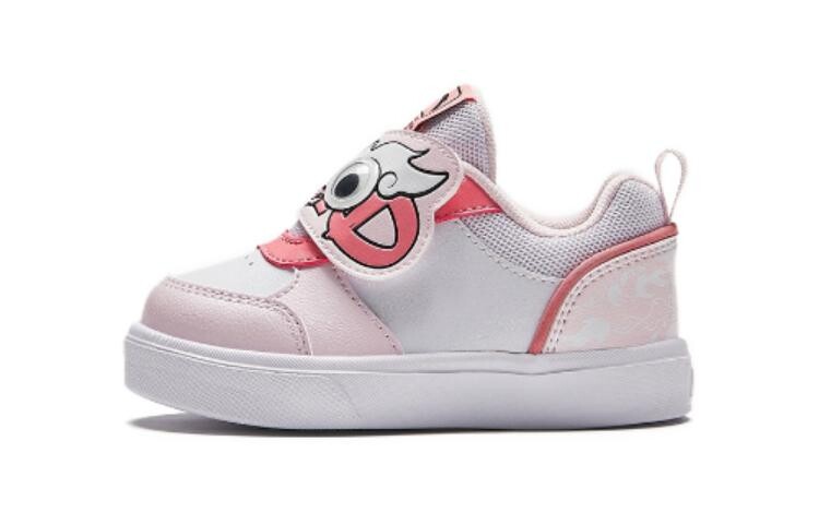 

Кроссовки Anta kids Toddler Shoes TD Low-top ANTA White / Clear Water Pink / Oak Red, белый/красный