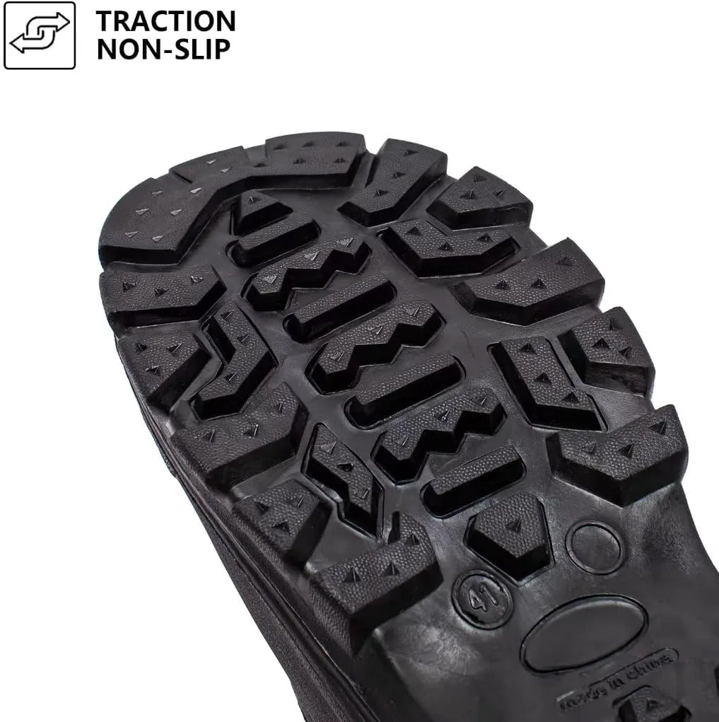 

Мужские зимние снежные ботинки HOBIBEAR | Утепленные и водонепроницаемые, серый