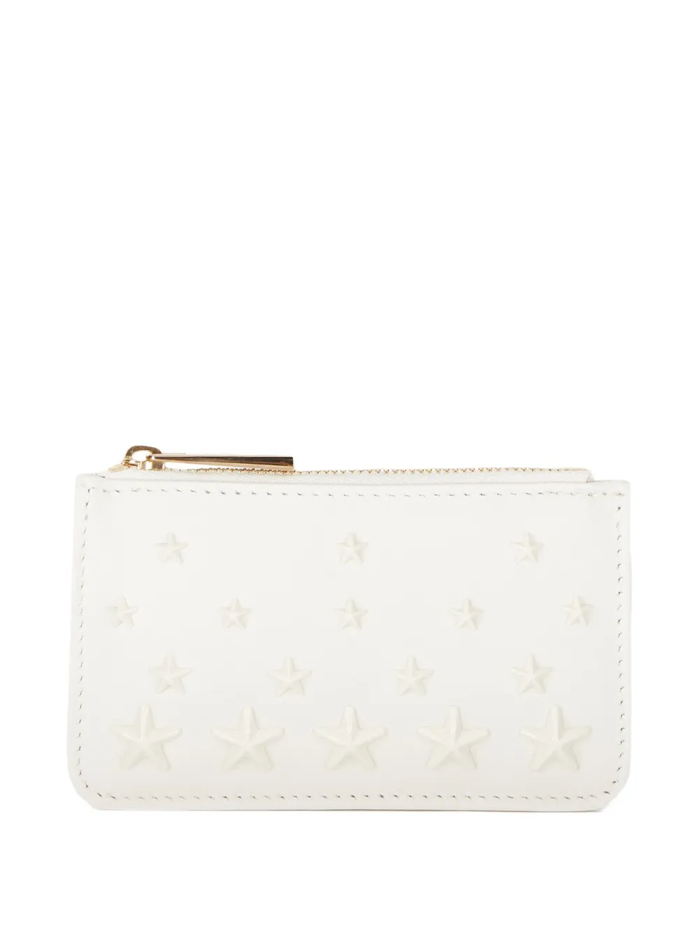 

Декорированный кошелек с круговой молнией JIMMY CHOO, нейтральный