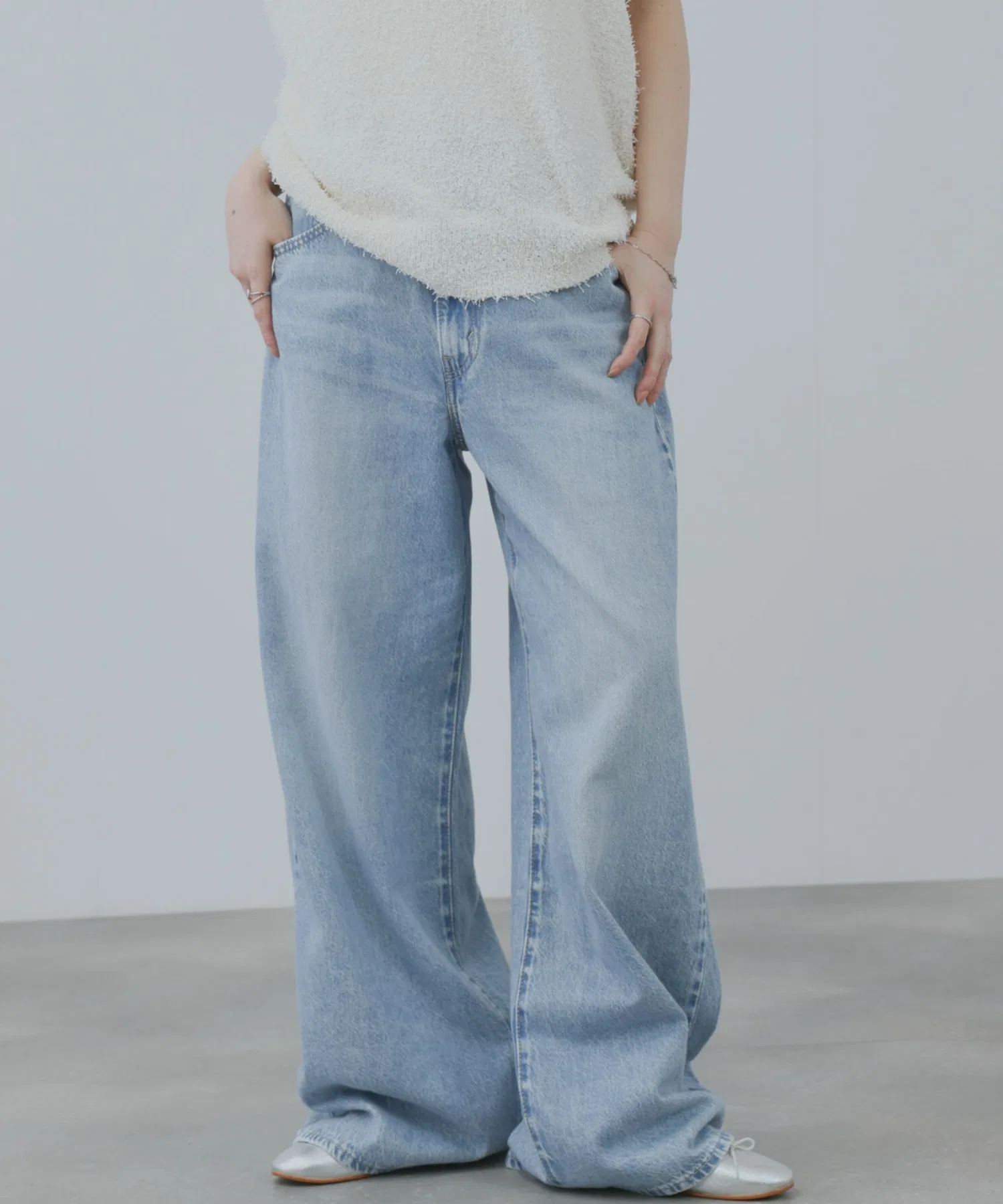【Levi's®】Женские джинсы с высокой посадкой и завышенной талией CINCH BAGGY — фото 2