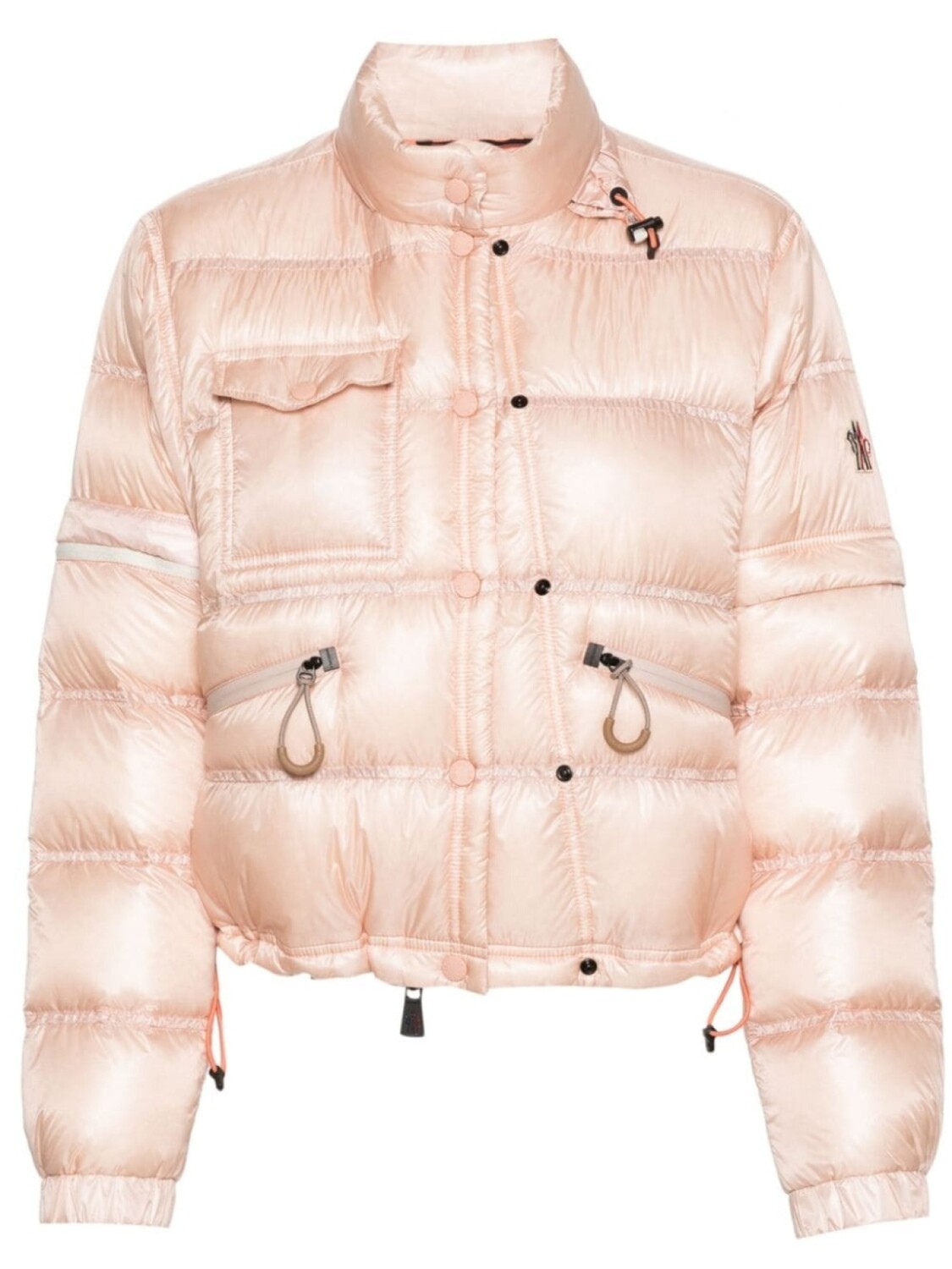 

Moncler Grenoble пуховик Mauduit, розовый