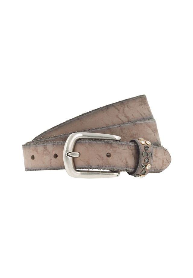 

Кожаный ремень B.Belt, бежевый