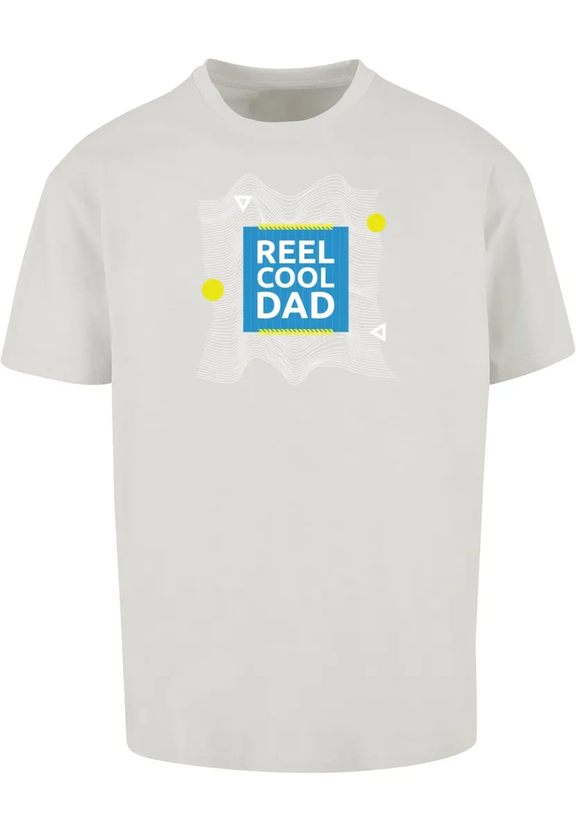 

Футболка Merchcode " Merchcode Men's Fathers Day - Футболка Reel Cool Dad Heavy Oversize", цвет Lightasphalt