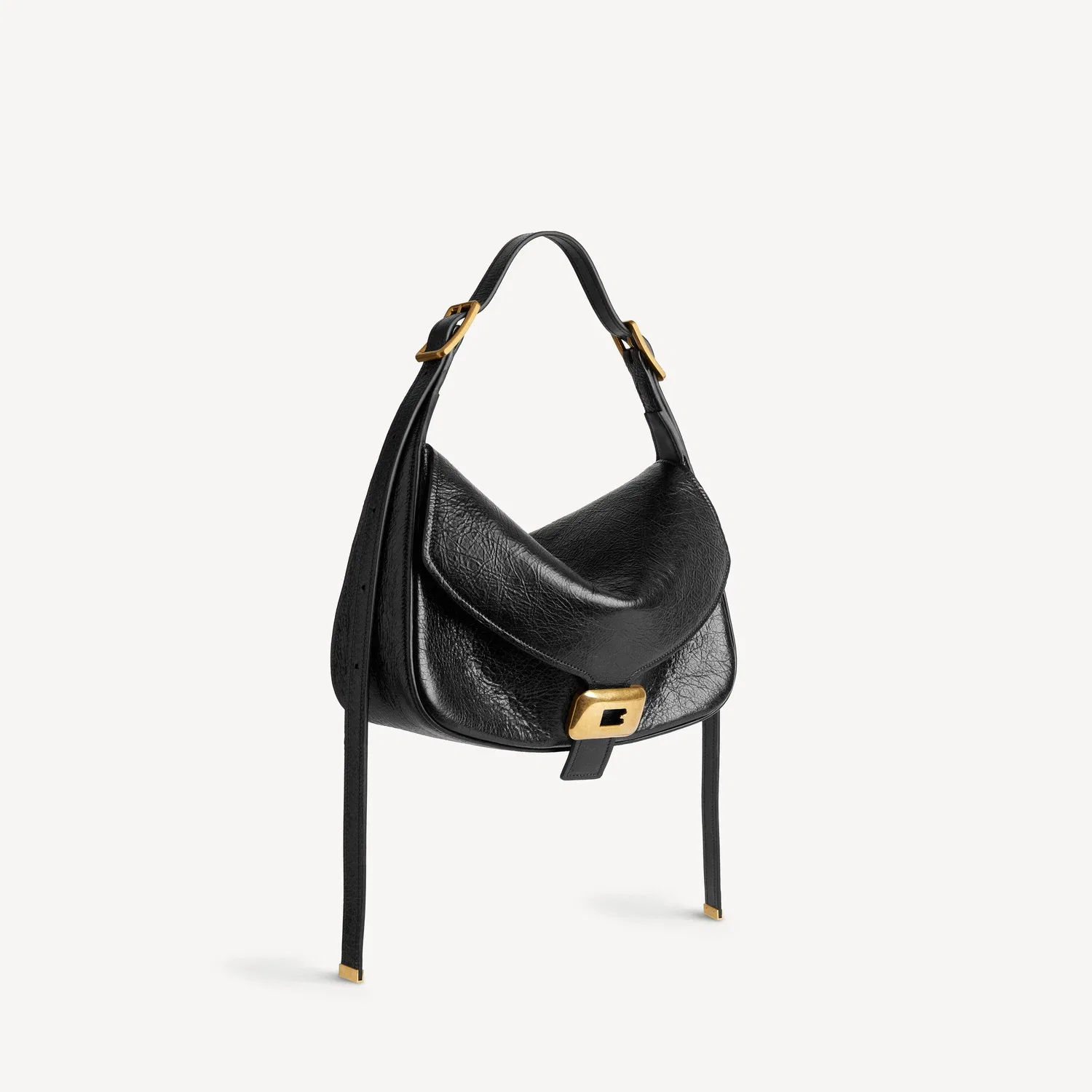 Женская сумка Clicca на плечо, средняя, черная BALENCIAGA, черный — фото 2