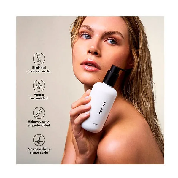 Шампунь для глубокого увлажнения без сульфатов KERTOX Hyaluronic 250 мл — фото 2