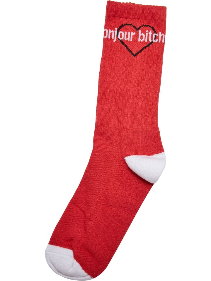 

Носки Mister Tee, цвет black/white/red