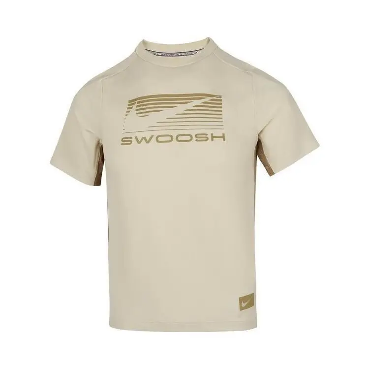 

Nike Футболка swoosh khaki, Хаки, Nike Футболка swoosh khaki