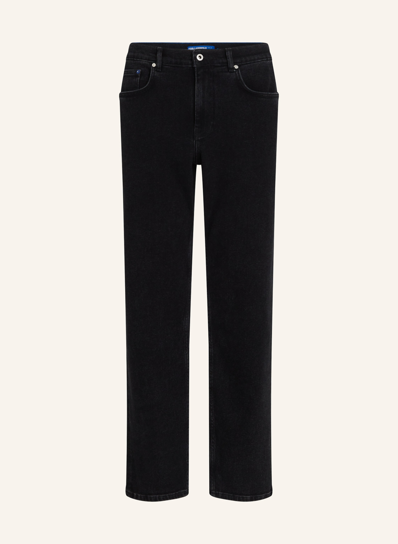 

Джинсы прямого кроя Karl Lagerfeld Jeans, черный