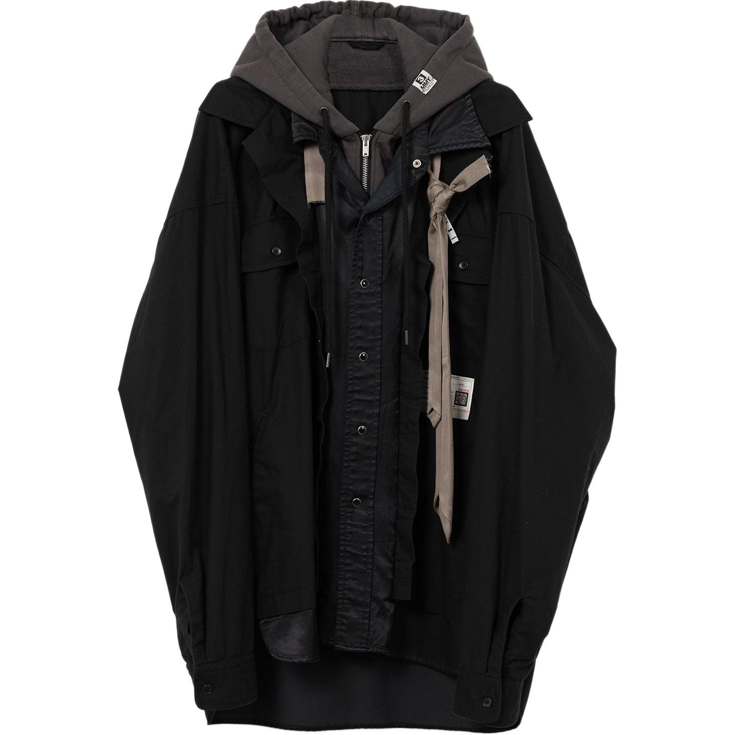 

Многослойная куртка Maison Mihara Yasuhiro, черный