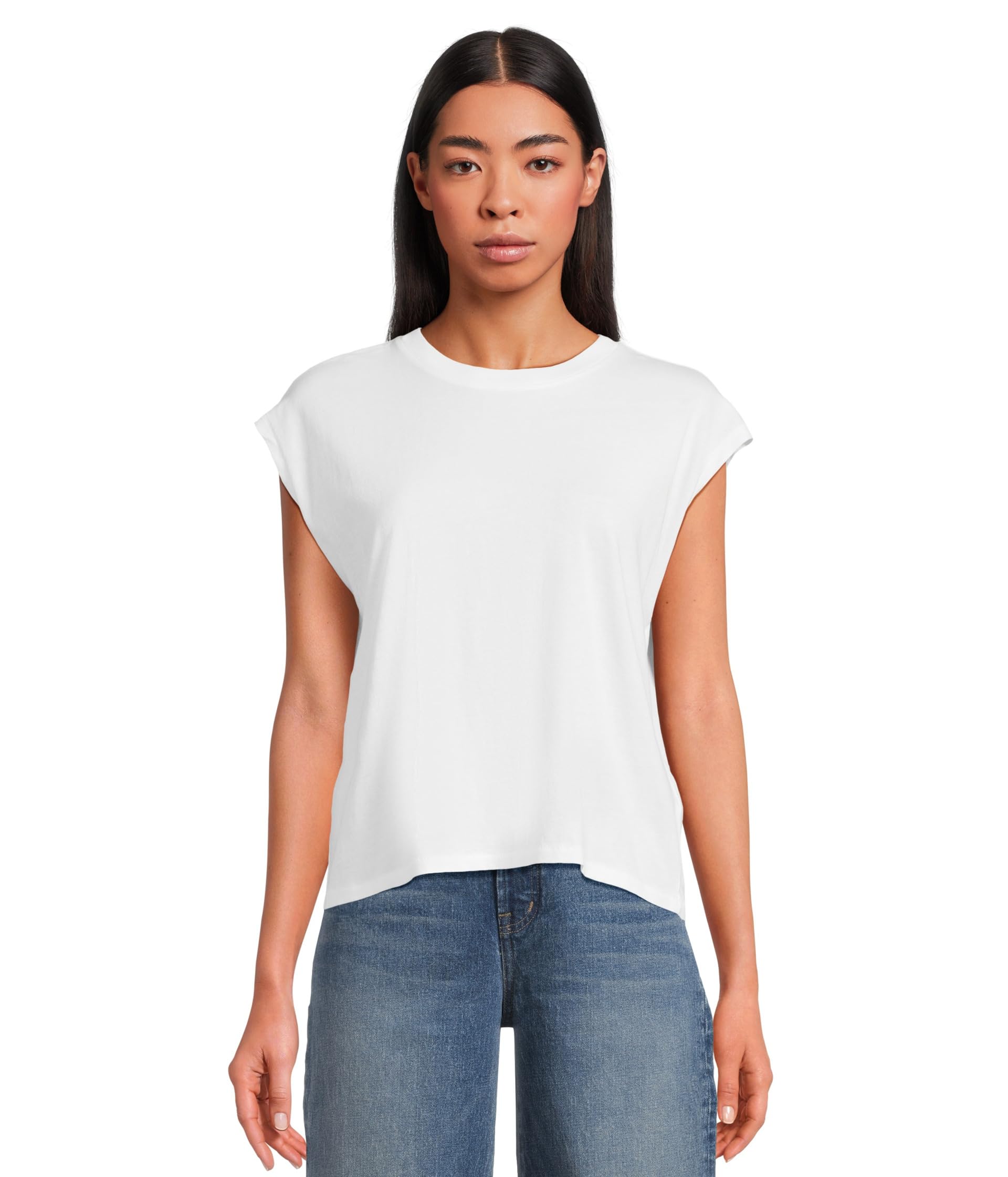 

Топ Madewell Northside Vintage Muscle Tank, белый