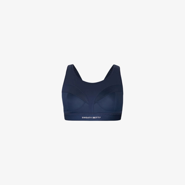 

Бюстгальтер Power Pro из эластичной ткани Sweaty Betty, синий