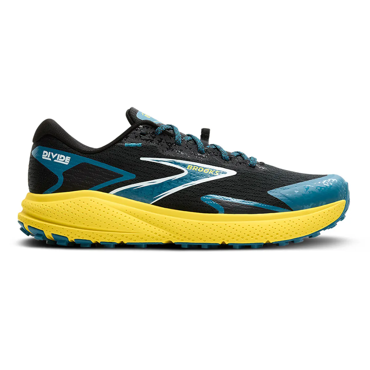 

Мужские кроссовки Brooks Divide 5, черный/желтый