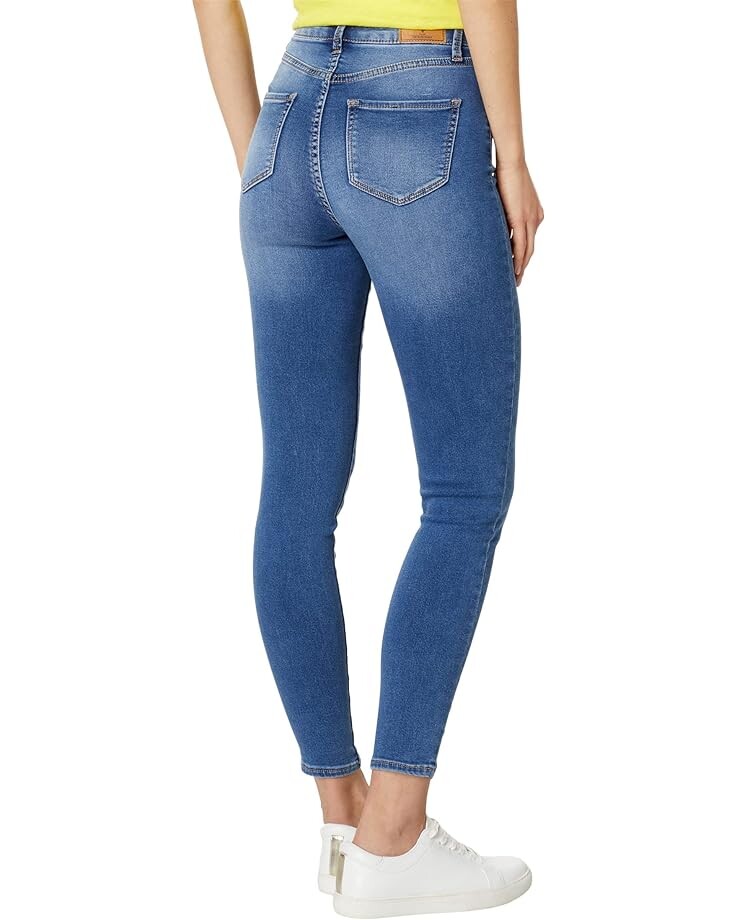 

Джинсы U.S. POLO ASSN. Uspa Ultra High-Rise Jeans in Medium Wash Denim, цвет Medium Wash Denim