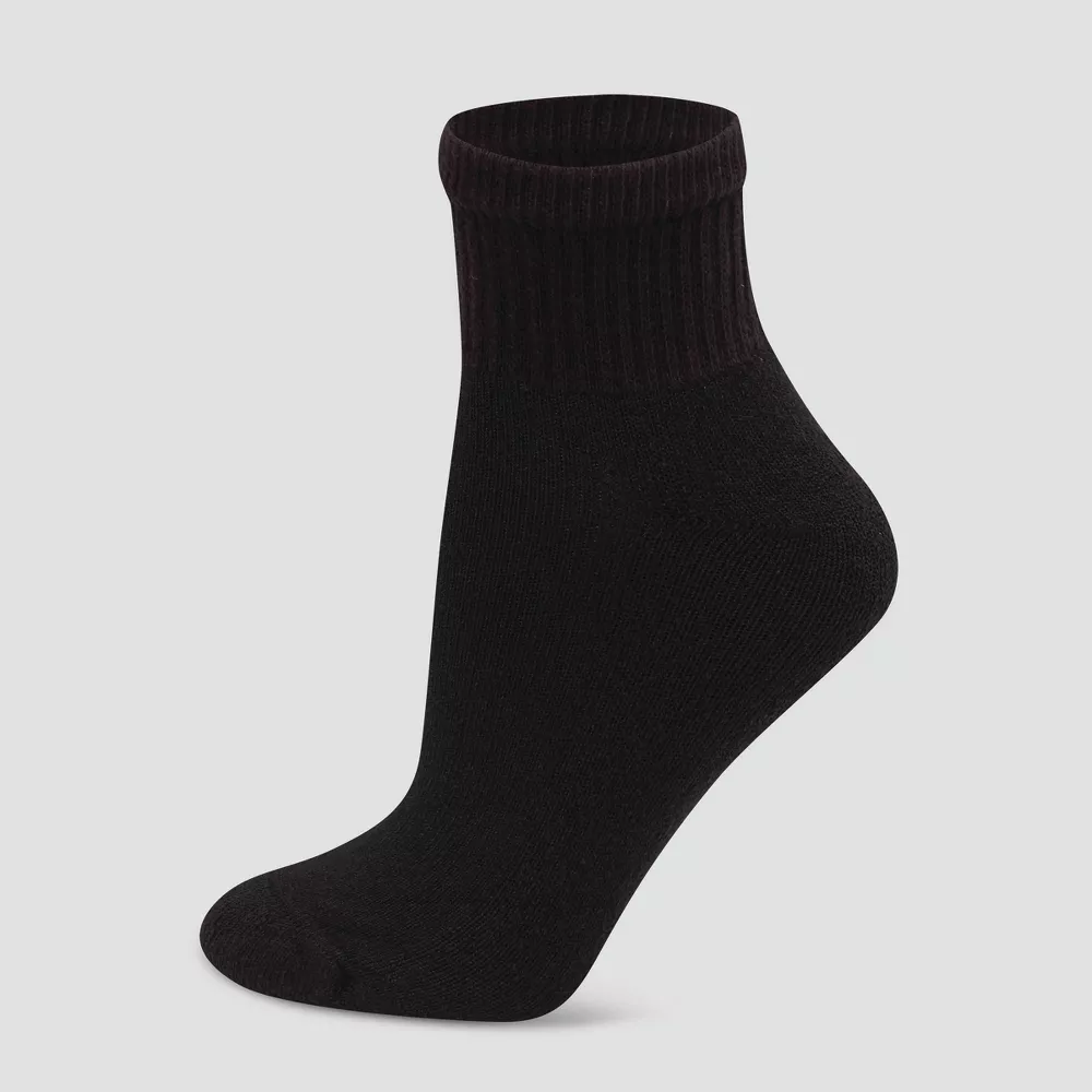 

Носки женские Hanes с мягкой подкладкой, 10 пар, цвет Black