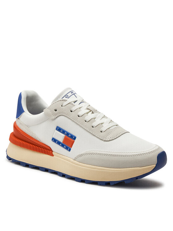 

Кроссовки Tommy Jeans, белый, Серый, Кроссовки Tommy Jeans, белый