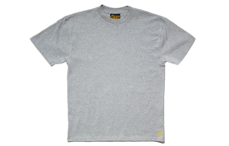 

Футболка Smiley Collection унисекс серая Drew House, серый