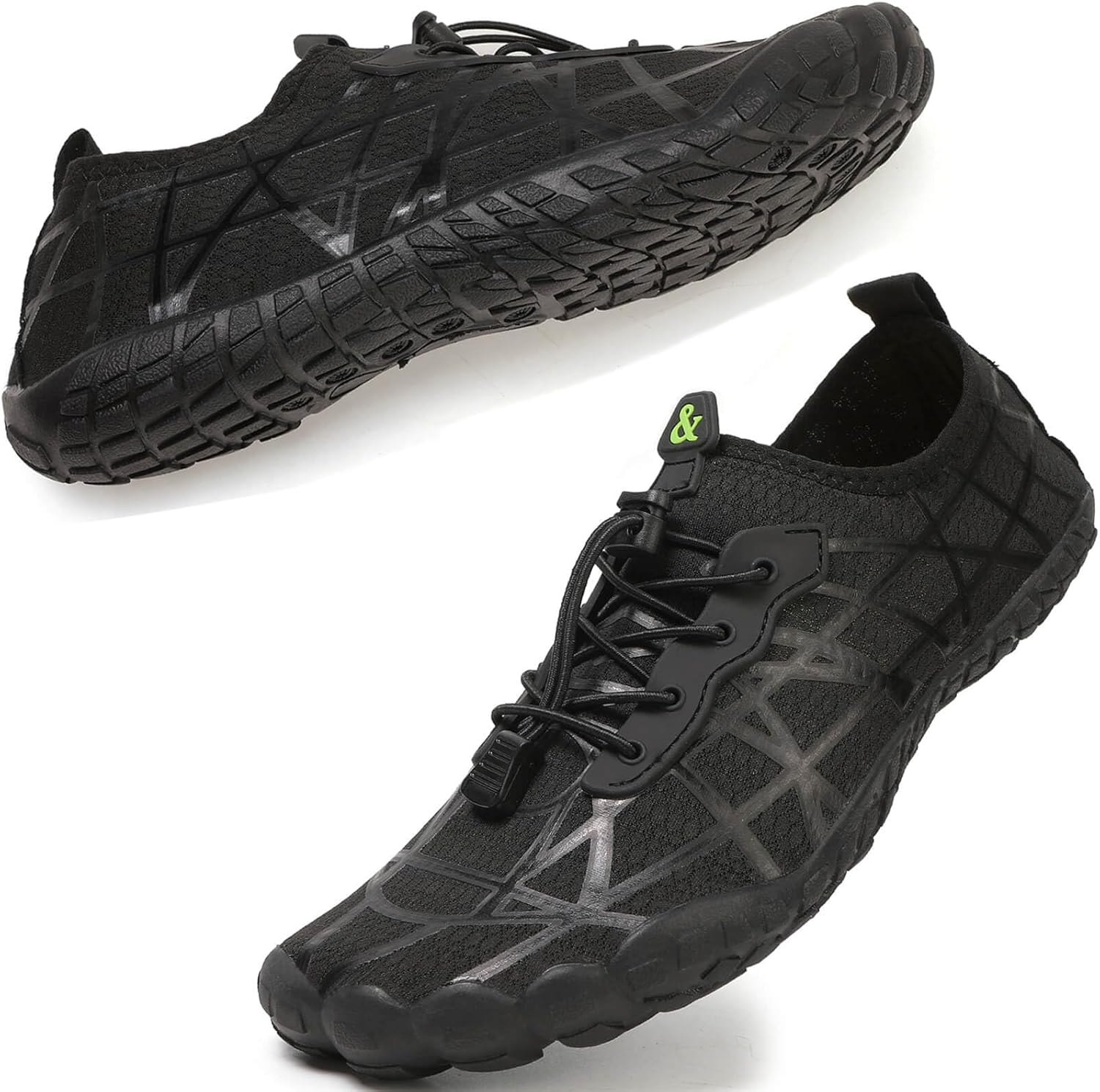 

Быстросохнущие пляжные и бассейные слипоны- слипоны для женщин и мужчин, для серфинга, йоги и водных видов спорта Ziitop, черный