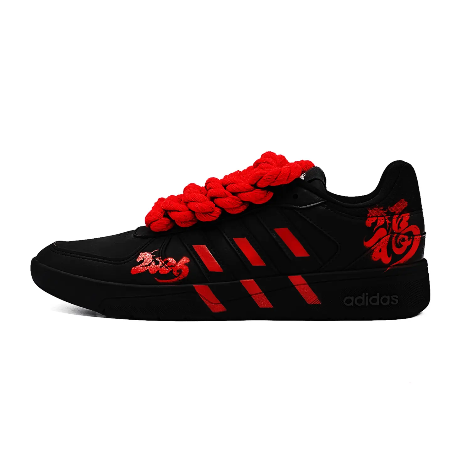 

Adidas Neo Courtbeat Horse Year Prosperity синтетическая кожа легкие противоскользящие низкие кроссовки для скейтбординга Unisex