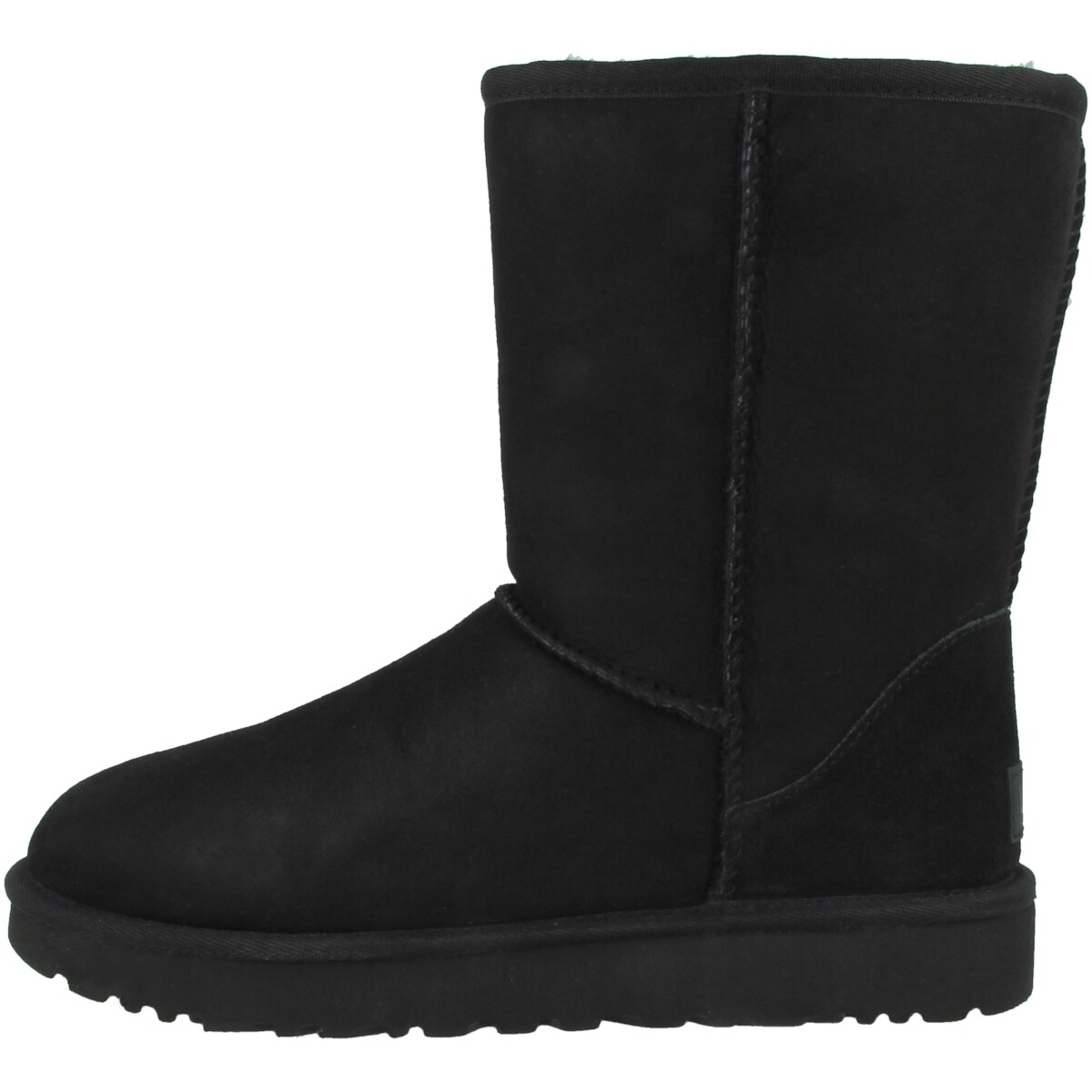 Ботинки UGG Classic Short II с меховой подкладкой, черный