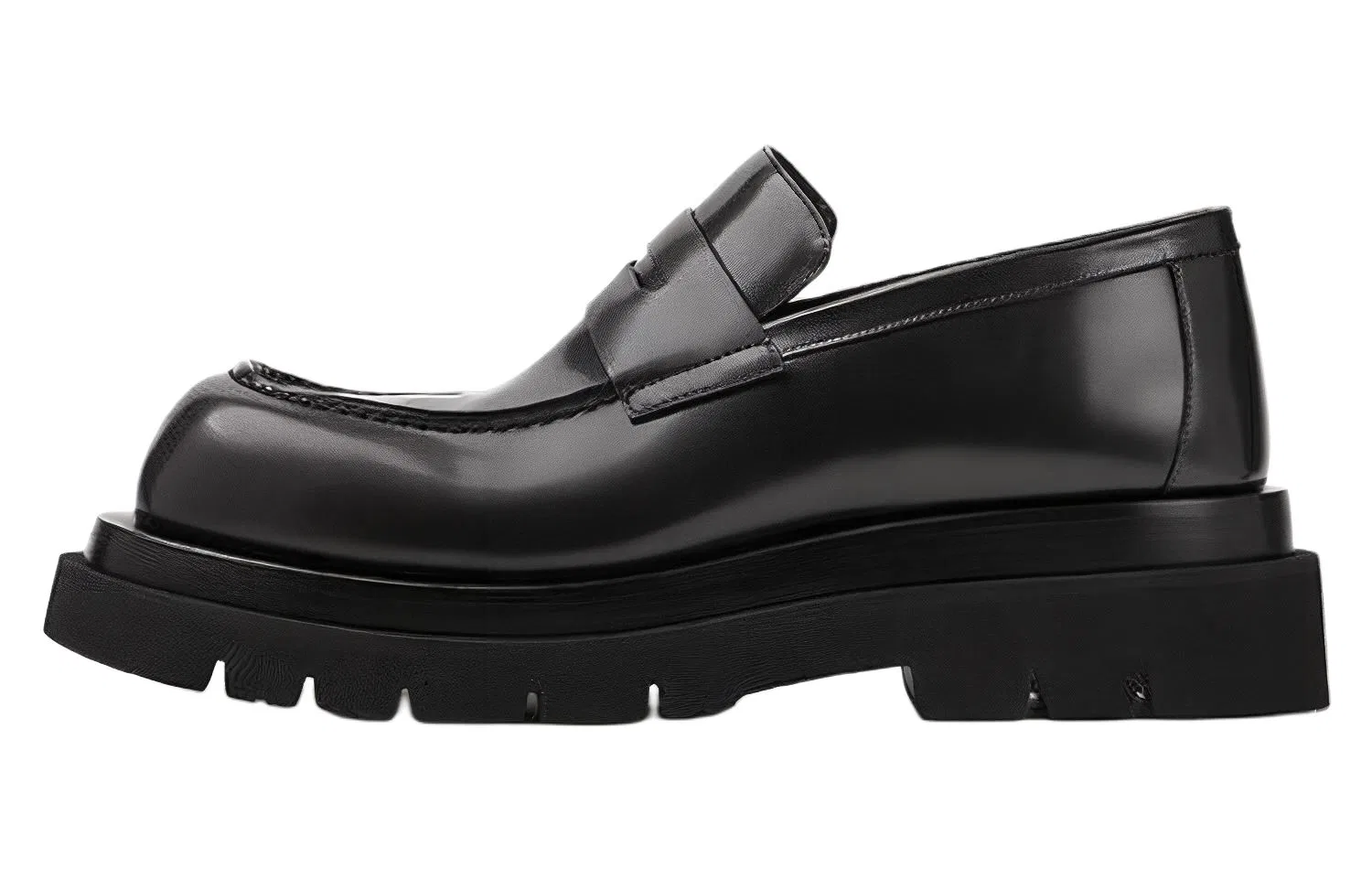 Лоферы челси 5.5см Bottega Veneta черные
