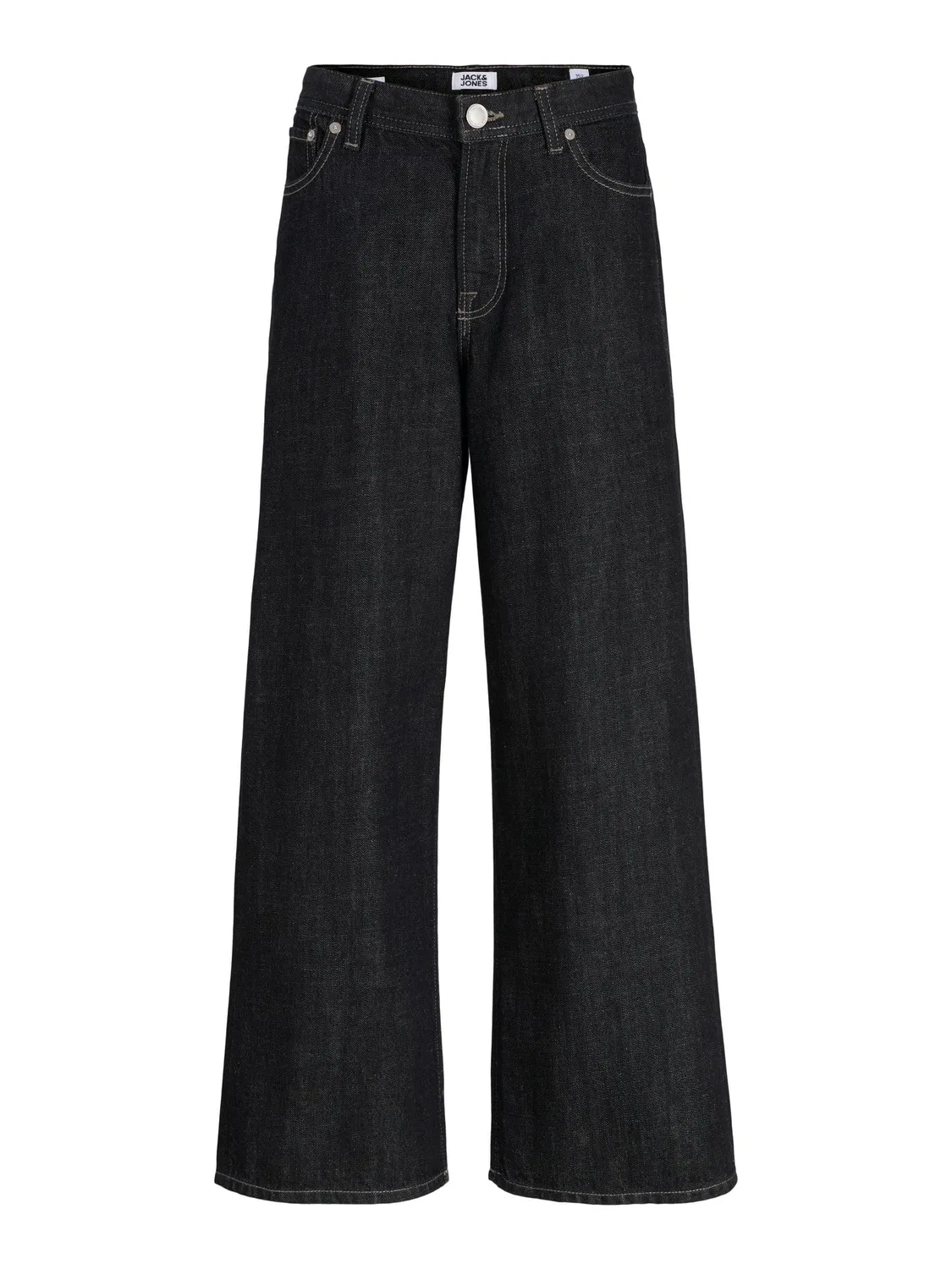 Джинсы свободного кроя JACK & JONES Junior, синий деним