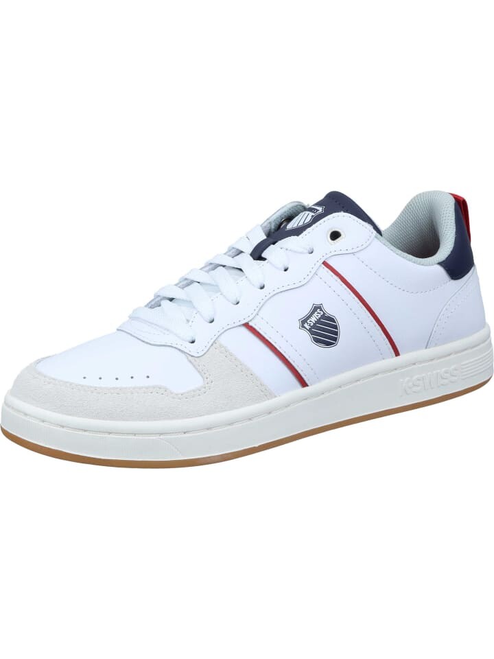 

Туфли на шнуровке K-SWISS Schnürschuhe, цвет white/cabernet/peacoat