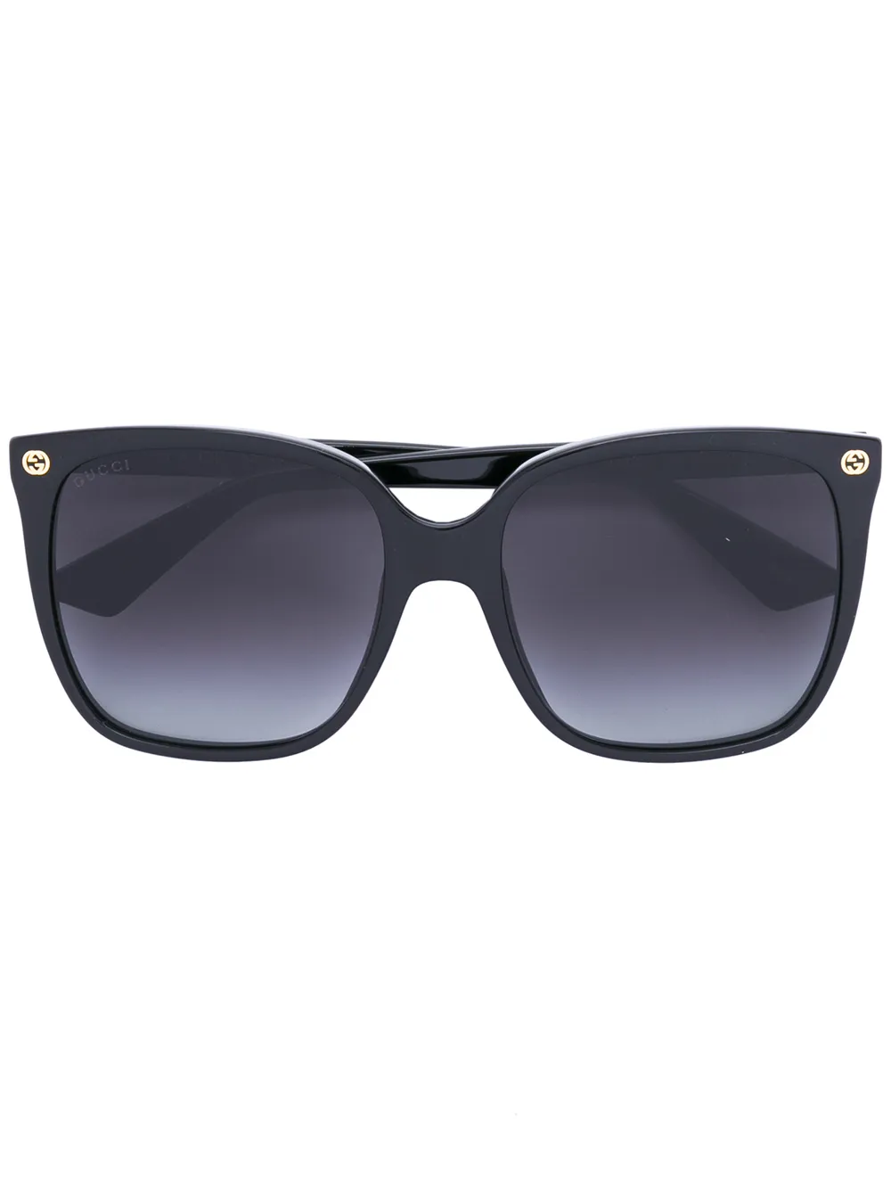 

Солнцезащитные очки с градиентными линзами Gucci Eyewear, черный