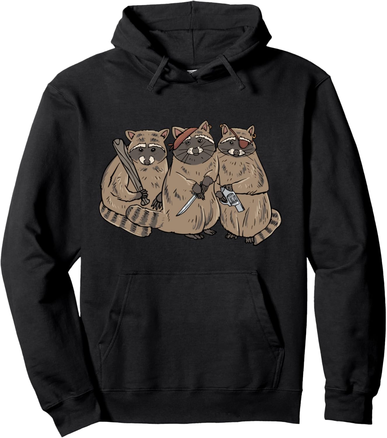 

Худи с изображением енота для любителей енотов, черное Funny Raccoon Design, Черный, Худи с изображением енота для любителей енотов, черное Funny Raccoon Design