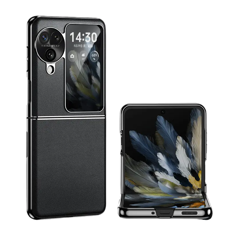 

Чехол для телефона Povatine, Black galvanized leather case