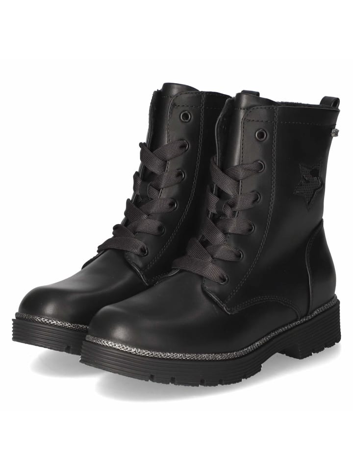 

Ботинки черного цвета Indigo