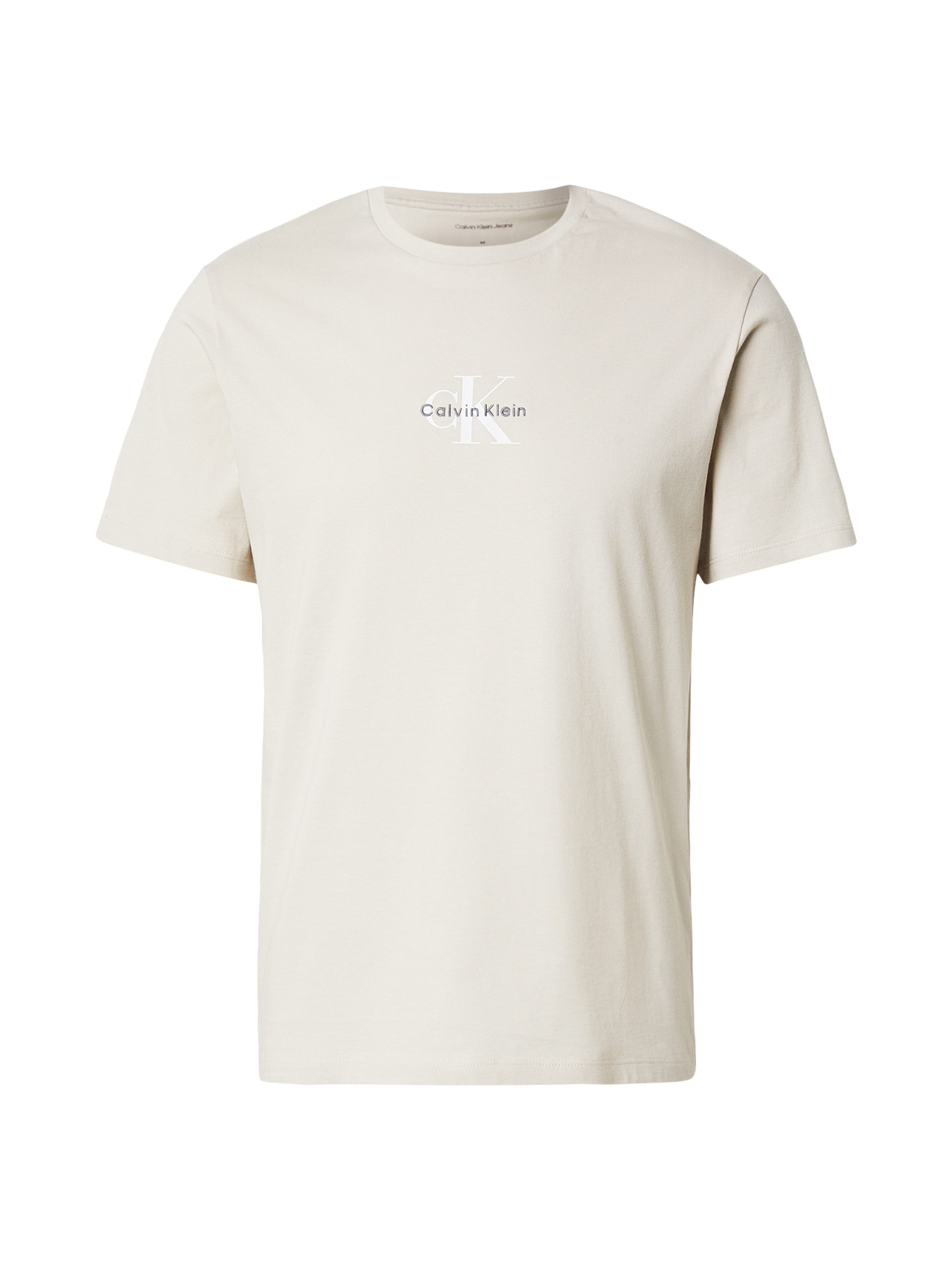 

Calvin Klein Jeans Футболка в бежевом цвете