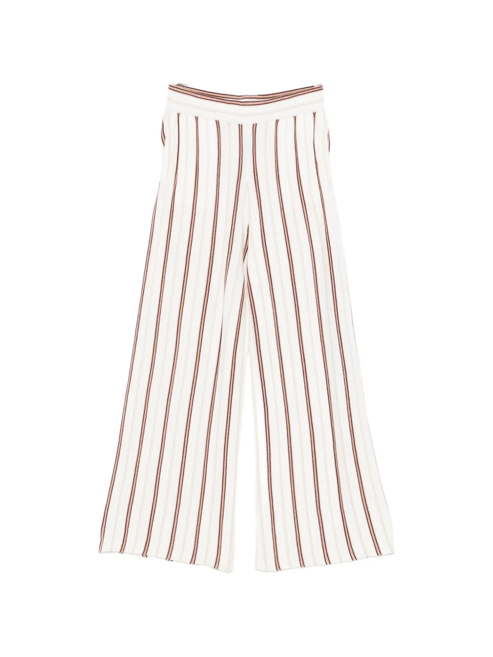 

Полосатые брюки-палаццо Bompard, белый