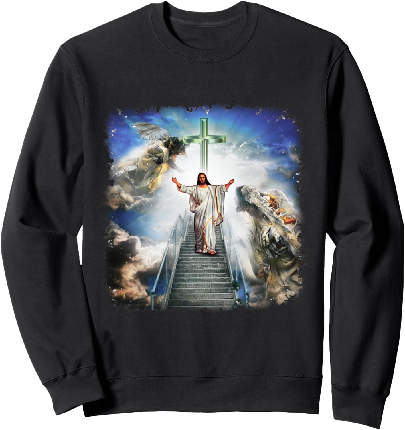 

Толстовка с изображением святого Иисуса Христа, Спасителя, Мессии и псалмов, черная Holy Jesus Christ, Черный, Толстовка с изображением святого Иисуса Христа, Спасителя, Мессии и псалмов, черная Holy Jesus Christ