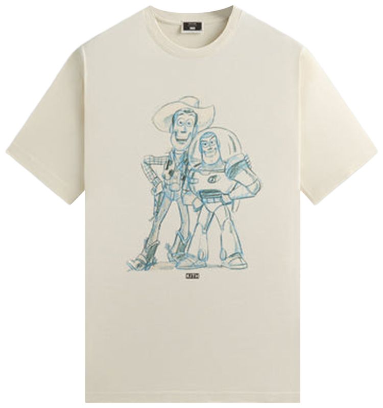 

Винтажная футболка Kith x Disney для Pixar по мотивам мультфильма «История игрушек» под названием «Sandrift», кремовый, Бежевый, Винтажная футболка Kith x Disney для Pixar по мотивам мультфильма «История игрушек» под названием «Sandrift», кремовый