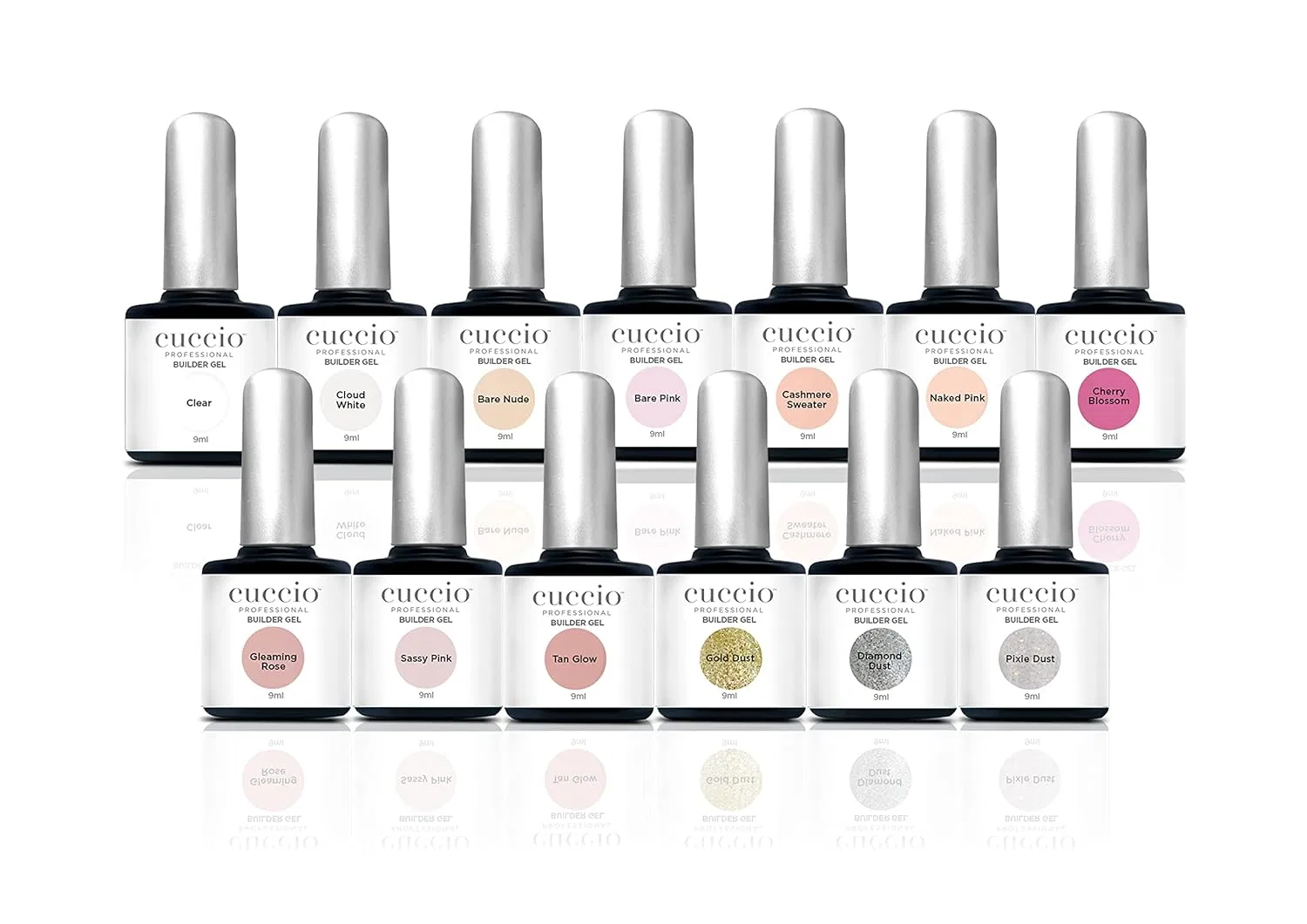 Гель для наращивания ногтей «Gleaming Rose» от Cuccio, 9 мл Cuccio, Gleaming Rose — фото 2