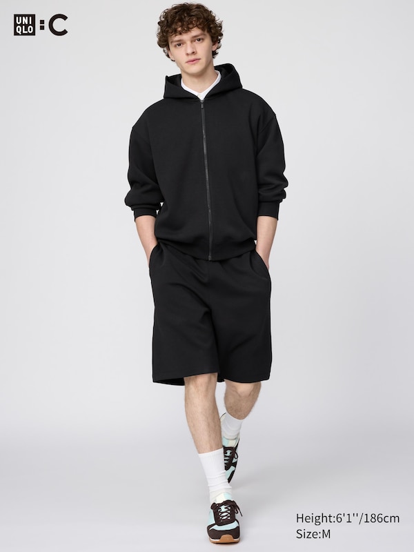 

Широкие шорты из футера Uniqlo, 09 black