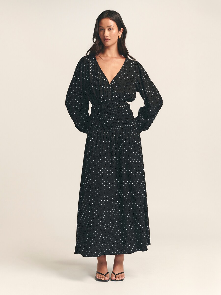 

Макси платье St MRLO May Gather, Black