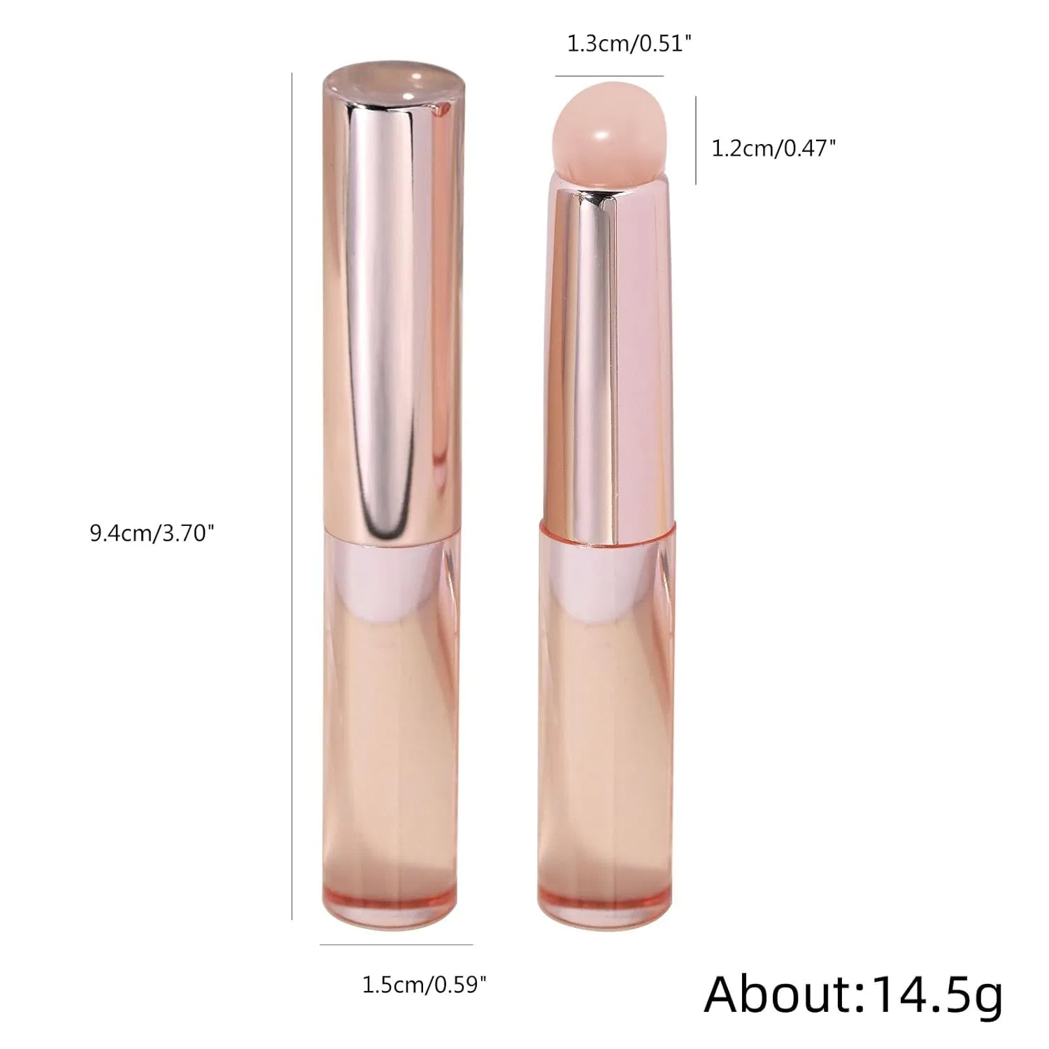 Силиконовая кисть для ногтей и макияжа Hiopoiuyt, Clear — фото 3