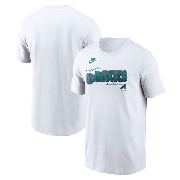 

Мужская белая футболка arizona diamondbacks local hometown Nike