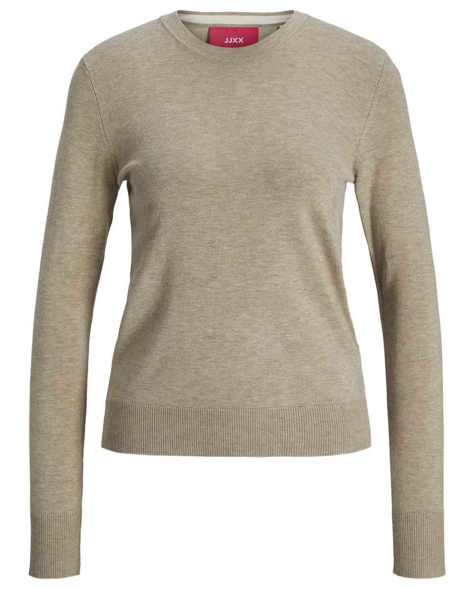 

Базовый женский свитер тонкой вязки Jack & Jones, светло-коричневый