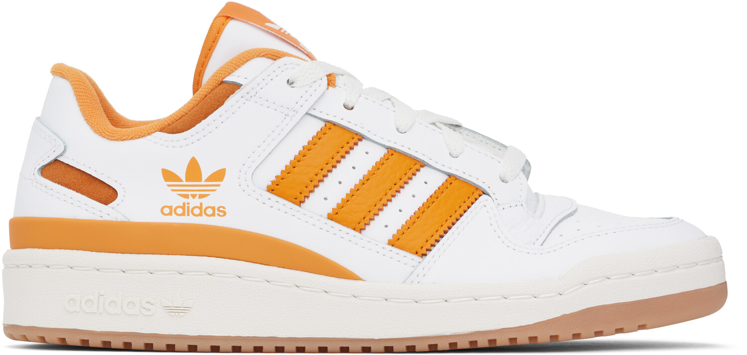 

Белые и оранжевые кроссовки Forum Low CL Adidas Originals, Оранжевый, Белые и оранжевые кроссовки Forum Low CL Adidas Originals