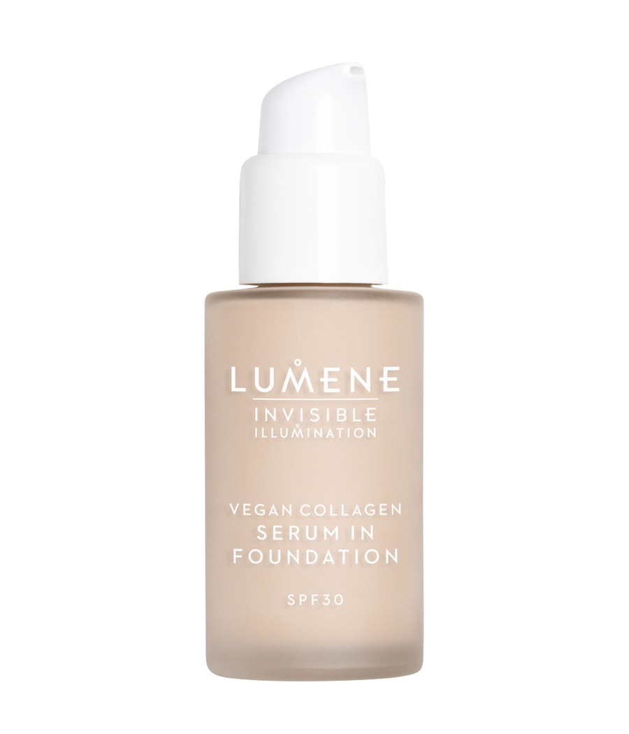 

Жидкая основа Lumene Invisible Illumination Vegan Collagen Serum in Foundation SPF30, 0.5, 30 ml