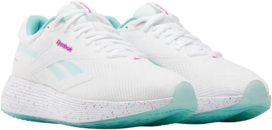 Кроссовки Reebok Unisex DMX Comfort + 2.0, Ftwr White Ai Aqua Purple Rave — фото 4
