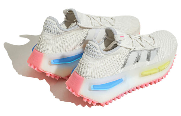 Кроссовки оригиналы nmd_s1 Adidas, белый — фото 3