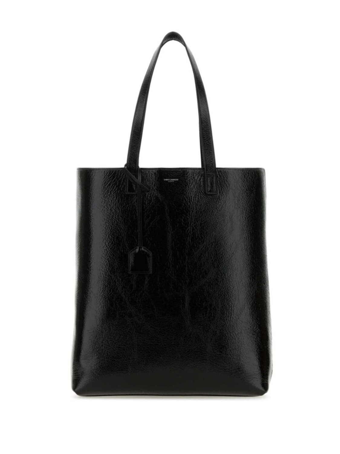 

Saint Laurent яркая сумка-тоут, черный
