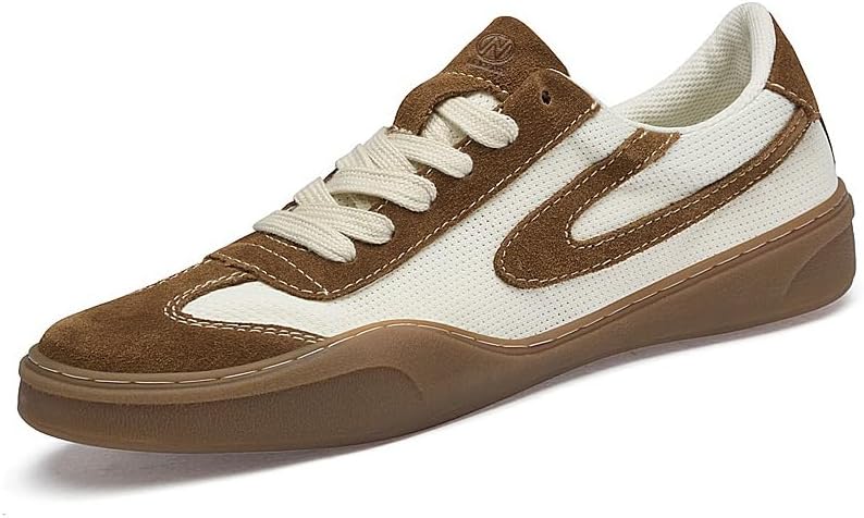 

Мужские кроссовки LILAILUN, удобные, легкие, дышащие, с мягкой подошвой для бега и повседневной носки, светло-коричневый