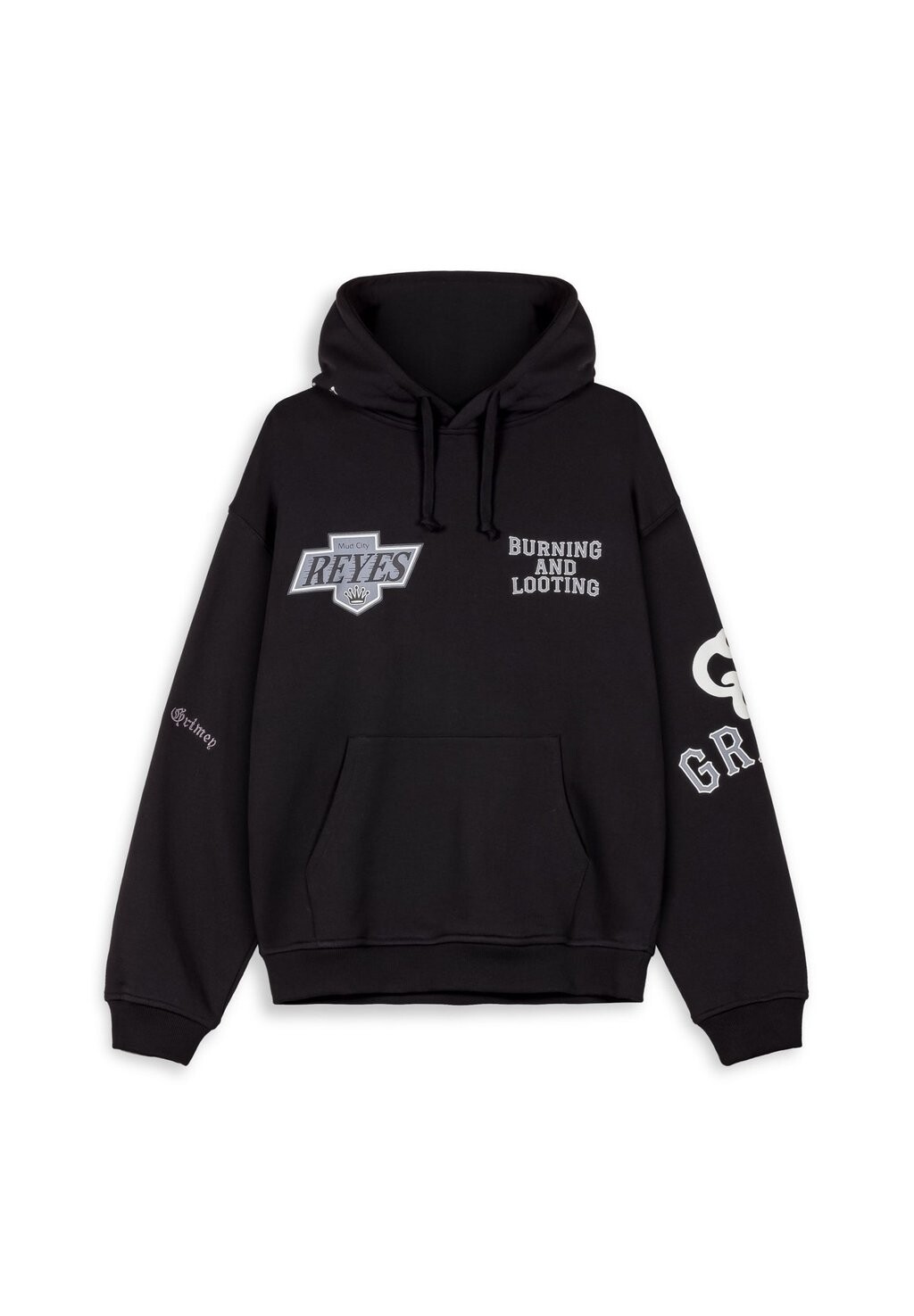 

Толстовка CAUSING PANIC VINTAGE Grimey, цвет black