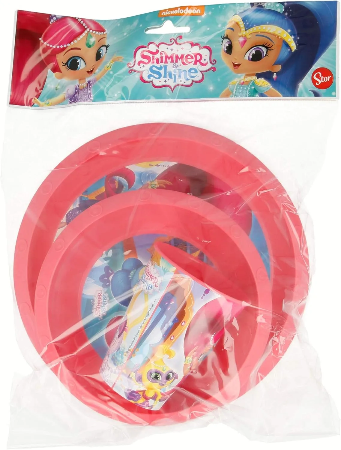 Stor Set Easy 3 предмета: тарелка, миска и стакан 260 мл Shimmer and Shine Palace — фото 2