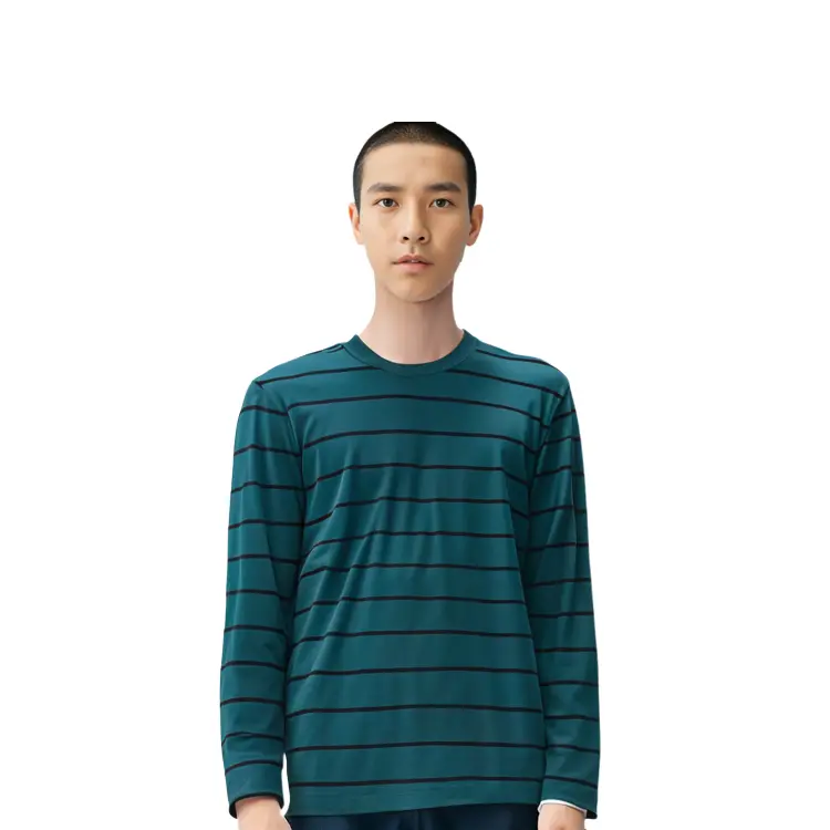 Футболка унисекс бирюзовая Uniqlo, бирюзовый — фото 2