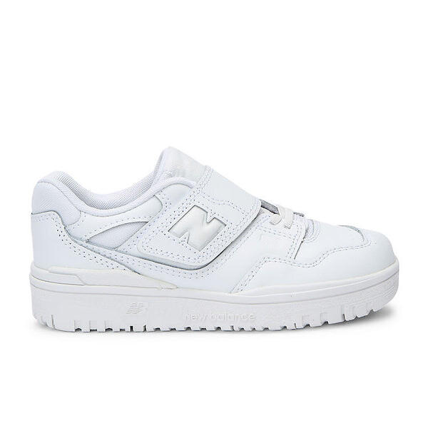 Кроссовки nb 550 банджи-шнурок с верхним ремешком New Balance, белый — фото 2